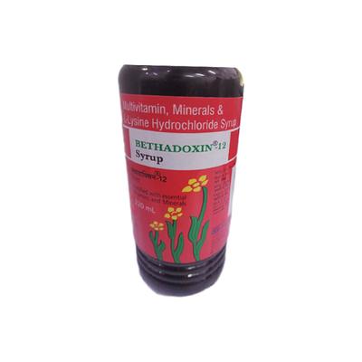 BETHADOXIN 12 Syrup 220ml - Supplements-Vam