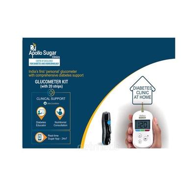 Apollo Sugar Diabetes Home Care Basic Kit - Blood Glucose Monitors/Strips