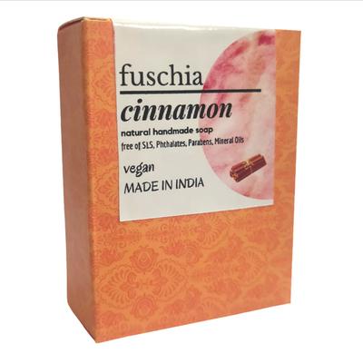 Fuschia Natural Handmade Soap - Cinnamon 100 gm - Soaps