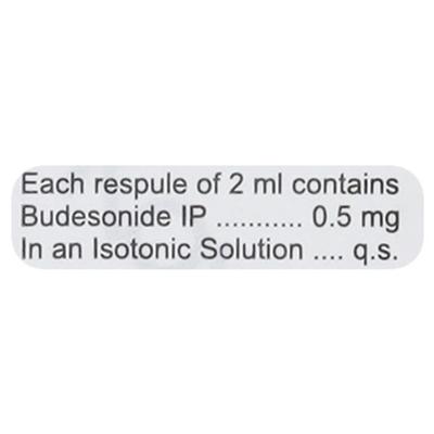 BUDESTE 0.5mg Respules 5x2ml - Asthma/COPD-Ast