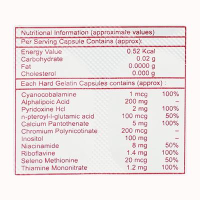 Neurorex Forte Capsule 10'S - Supplements-Vam