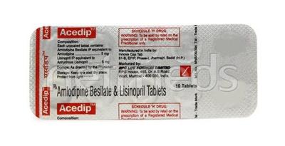 Acedip Tablet 10'S - Hypertension-Cal