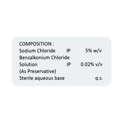 NACL 5 Ophthalmic Solution 10ml - Eye conditions-Oth