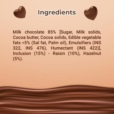 Galaxy Milk Chocolate Bar - Fruit & Nut 100 gm - Nutritional Bars
