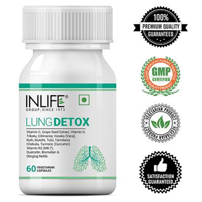 INLIFE Lung Detox Veg Capsule 60's - Vital Health