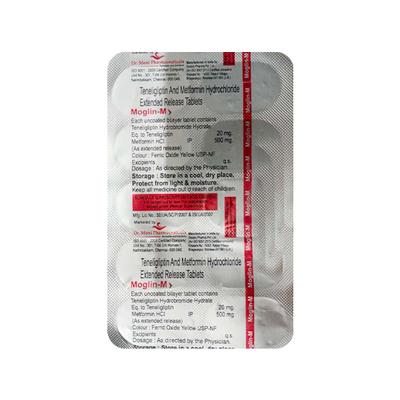 MOGLIN M 500 Tablet 10's - Diabetes-Ant