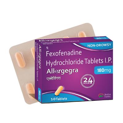 ALLERGEGRA 180mg Tablet 10's - Allergies-Ant