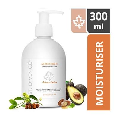St. D'Vence Body Moisturiser Autumn Edition for Very Dry Skin with Argan Oil & Avocado Butter 300 ml - Lotions & Creams