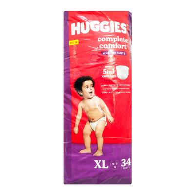 Huggies Complete Comfort Wonder Diaper Pants (XL) (Pack of 2 x 34's) - Diapers & Wipes