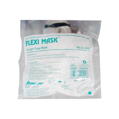 Romsons Flexi Oxygen Face Mask (SH-2020) (C) - Respiratory Therapy