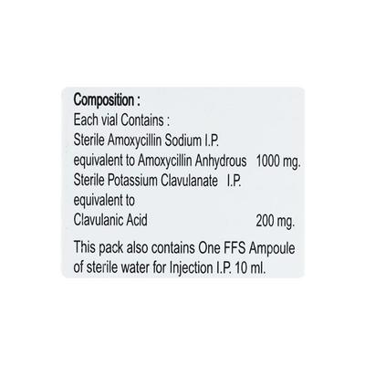 DECIMET CV 1.2gm Injection 1's - Bacterial Infections-Pen