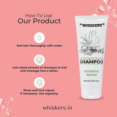 Whiskers Aloe Vera Shampoo 200 ml - Shower Gels & Body Wash