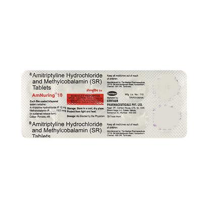 AMNURING 10mg Tablet 10's - Neuropathic Pain-Dru