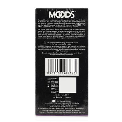 Moods Ultrathin Condoms 10's - Plain/Flavoured Condoms