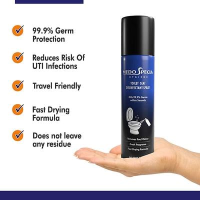 Medo Specia Hygiene Toilet Seat Disinfectant Spray 75 ml - Toilet Seat Sanitizer