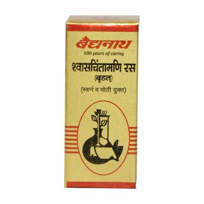 Baidyanath Swas Chintamani Ras (Brihat) Tablet 5's - Speciality Medicines