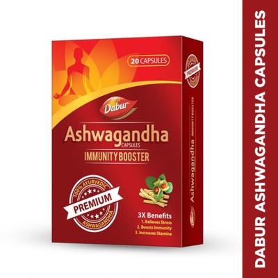 Dabur Ashwagandha Capsule 20's - Ashwagandha