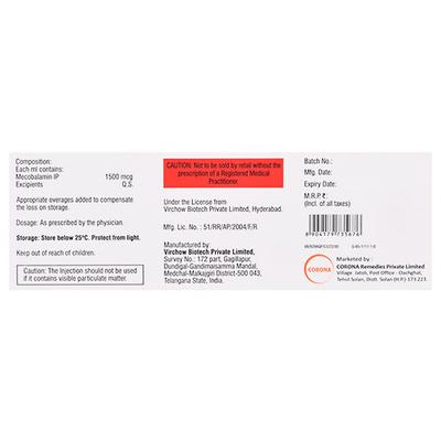 B 29 AQ 1500mcg Prefilled Syringe(Pfs) 1ml - Supplements-Vam