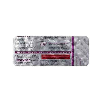 NOCVD 20 Tablet 10's - High Cholesterol-Dys