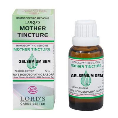 Lord's Mother Tincture Gelsemium Sem Q Liquid 30 ml - Mother Tincture