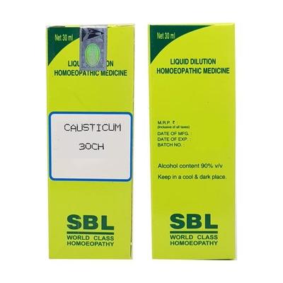 SBL Causticum 30 Liquid 30 ml - Dilutions