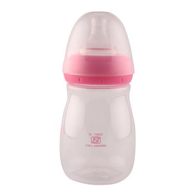 Mothercare Wide Neck Bottle - Pink 250 ml - Feeding & Nursing