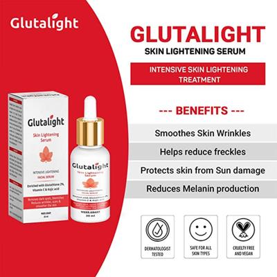 Glutalight Skin Lightening Serum 30 ml - Face Serum