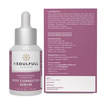 Be Soulfull Spot Corrector Serum 30 ml - Face Serum