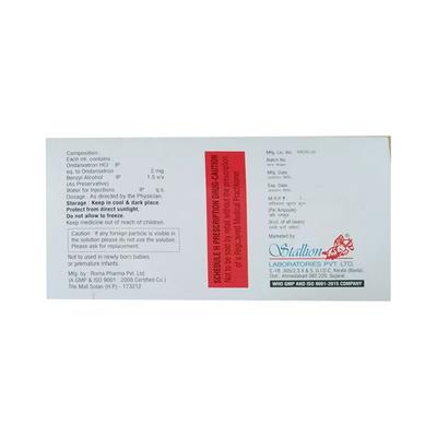 ONSTAL 2mg Injection 2ml - Vomitting/Emesis-Ant