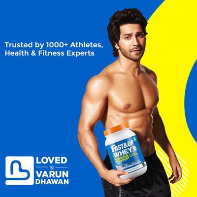 Fast&Up Whey Essentials Protein Powder - Berry Crush Flavour 957 gm - Workout Essentials