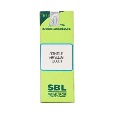 SBL Aconitum Napellus 1M Liquid 30 ml - Dilutions