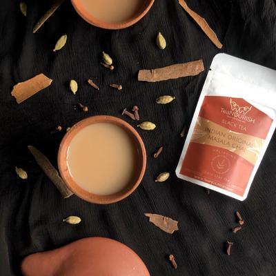 TeaNOURISH Indian Original Masala Chai Black Tea 100gm - Teas