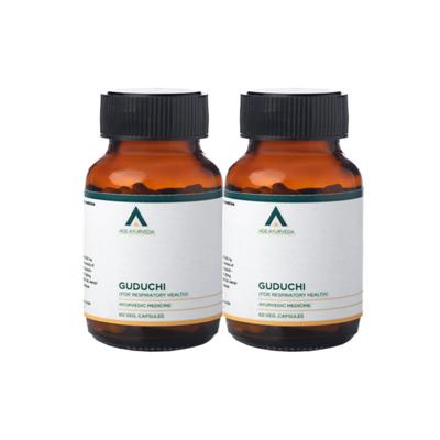 Age Ayurveda Guduchi Veg. Capsule (Pack of 2 x 60's) - Pure Herbs
