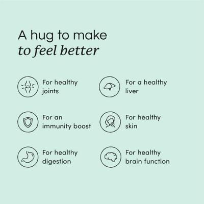 Nature & Thought Golden Hug Turmeric Capsule 30's - Herbal Dietary Supplement