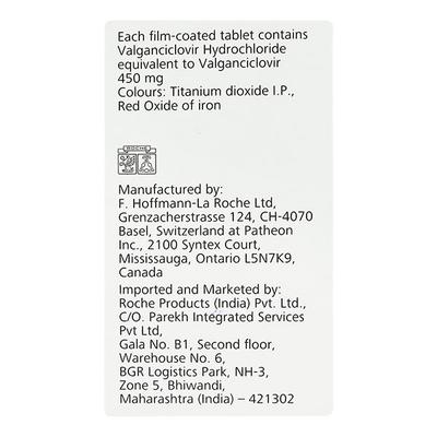 Valcyte 450mg Tablet 60'S - Viral infections-Ant