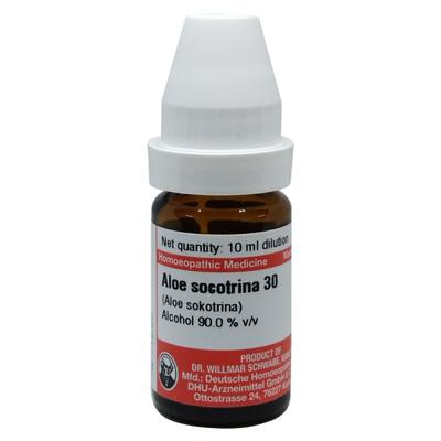 Dr. Willmar Schwabe Aloe Socotrina 30Ch Drops 10 ml - Homeopathic Drops