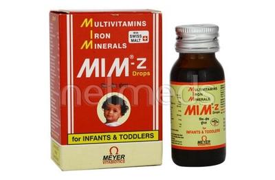 MIM Z Drops 30ml - Supplements-Vam