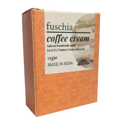 Fuschia Natural Handmade Soap - Coffee Cream 100 gm - Soaps