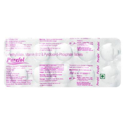 PUREFOL Tablet 10's - Supplements-Vam