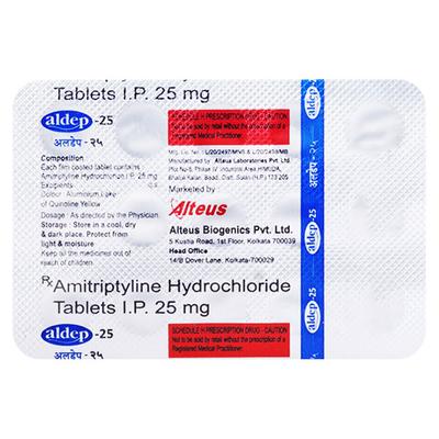 ALDEP 25mg Tablet 15's - Depression-Ant