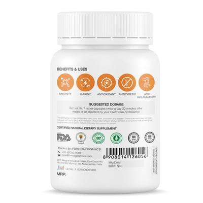 Foresta Organics Immune Health Vegan Capsule 60's - Health Products