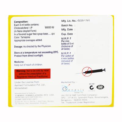 KALVO NANO SHOT SUGAR FREE PINEAPPLE FLAVOUR Oral Solution 5ml - Supplements-Vit