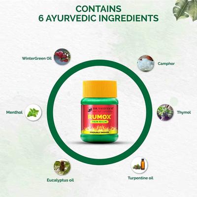 Dr. Vaidya's Rumox Balm (Pack of 2 x 50 gm) - Speciality Medicines