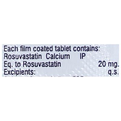 ROLIPEX 20 Tablet 10's - High Cholesterol-Dys