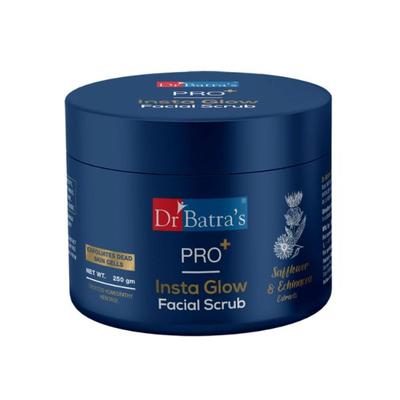 Dr Batra's PRO+ Insta Glow Facial Scrub 250 gm - Face Scrubs