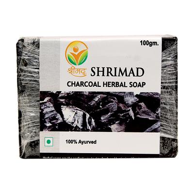 Shrimad Charcoal Herbal Soap 100 gm - Soaps