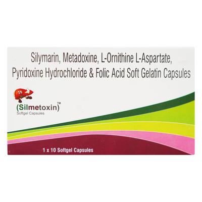SILMETOXIN Soft Gelatin Capsule 10's - Supplements-Vam