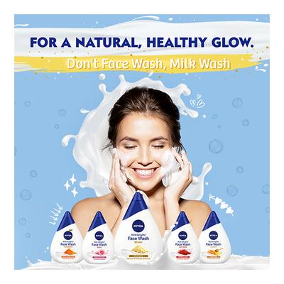 Nivea Milk Delights Face Wash for Oily Skin - Besan 100 ml - Face Wash & Cleansers