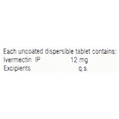 IVERNEW 12 Tablet 10's - Parasitic Worms-Ant
