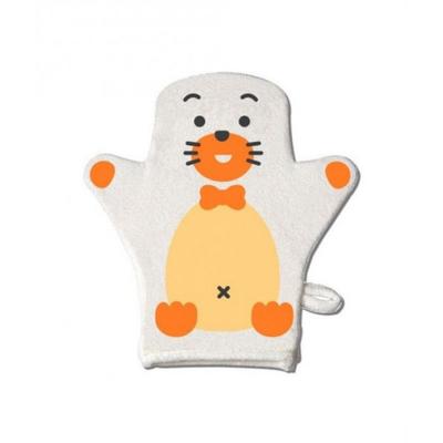 Farlin Baby Wash Mitten - Cat 1's - Bathing Essentials